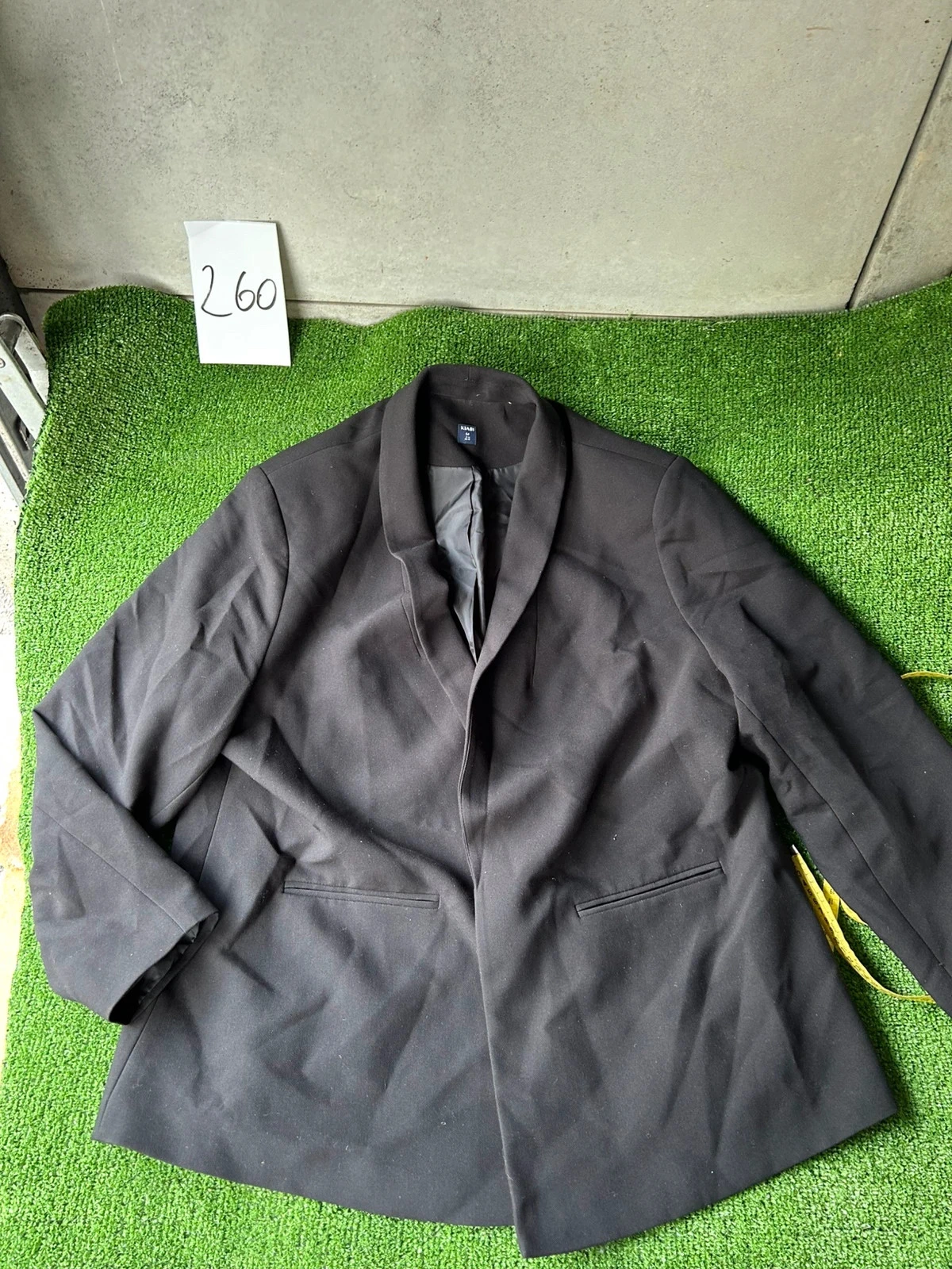 Blazer veste de costume noir kiabi taille 54